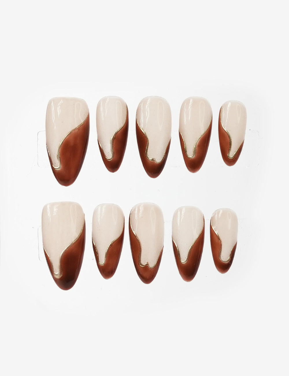 Coffee French Tips1029