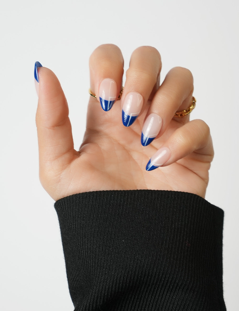 Classic Blue French Tip